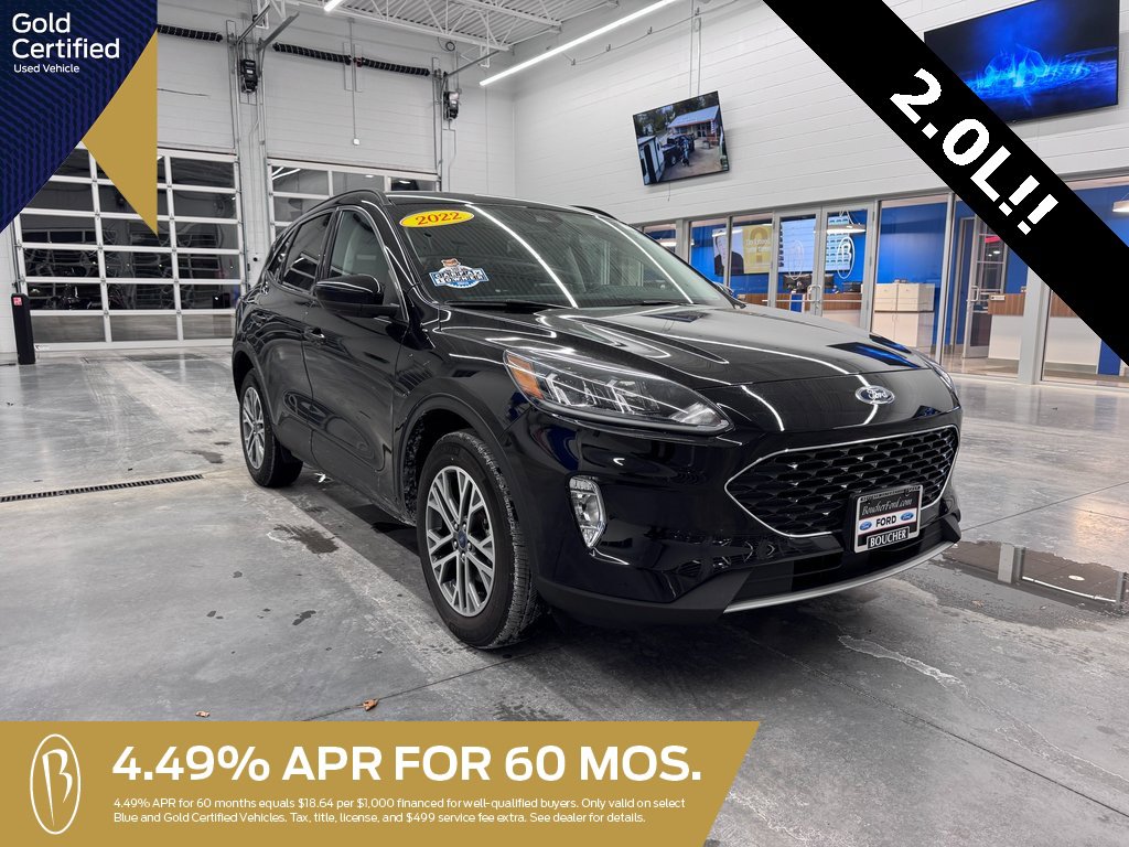 Certified 2022 Ford Escape SEL w/ Technology Package