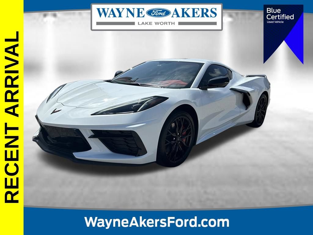 Used 2023 Chevrolet Corvette Stingray Premium Cpe w/ Z51 Performance Package RWD image 1