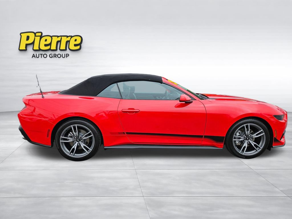 Certified 2025 Ford Mustang Convertible w/ Wheel & Stripe Package RWD image 6