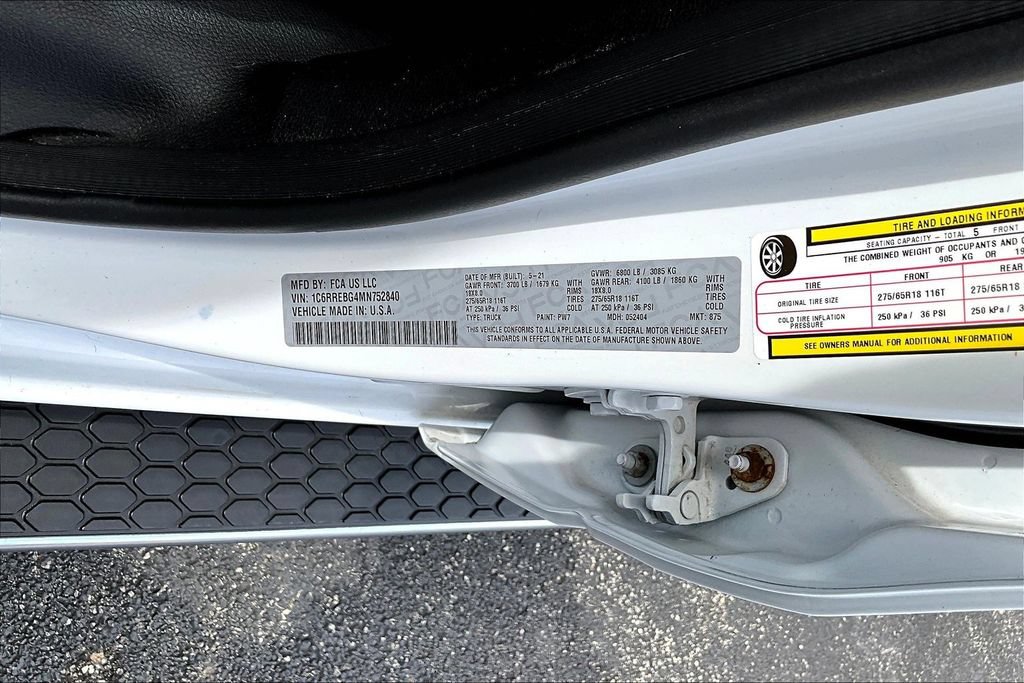 Used 2021 RAM 1500 Lone Star RWD image 23
