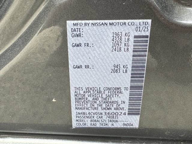 Used 2025 Nissan Altima 2.5 SR image 33