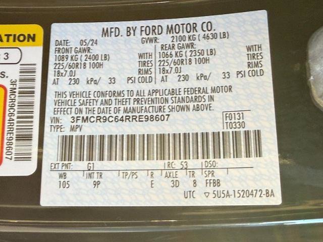 Certified 2024 Ford Bronco Sport Outer Banks AWD/4WD image 26