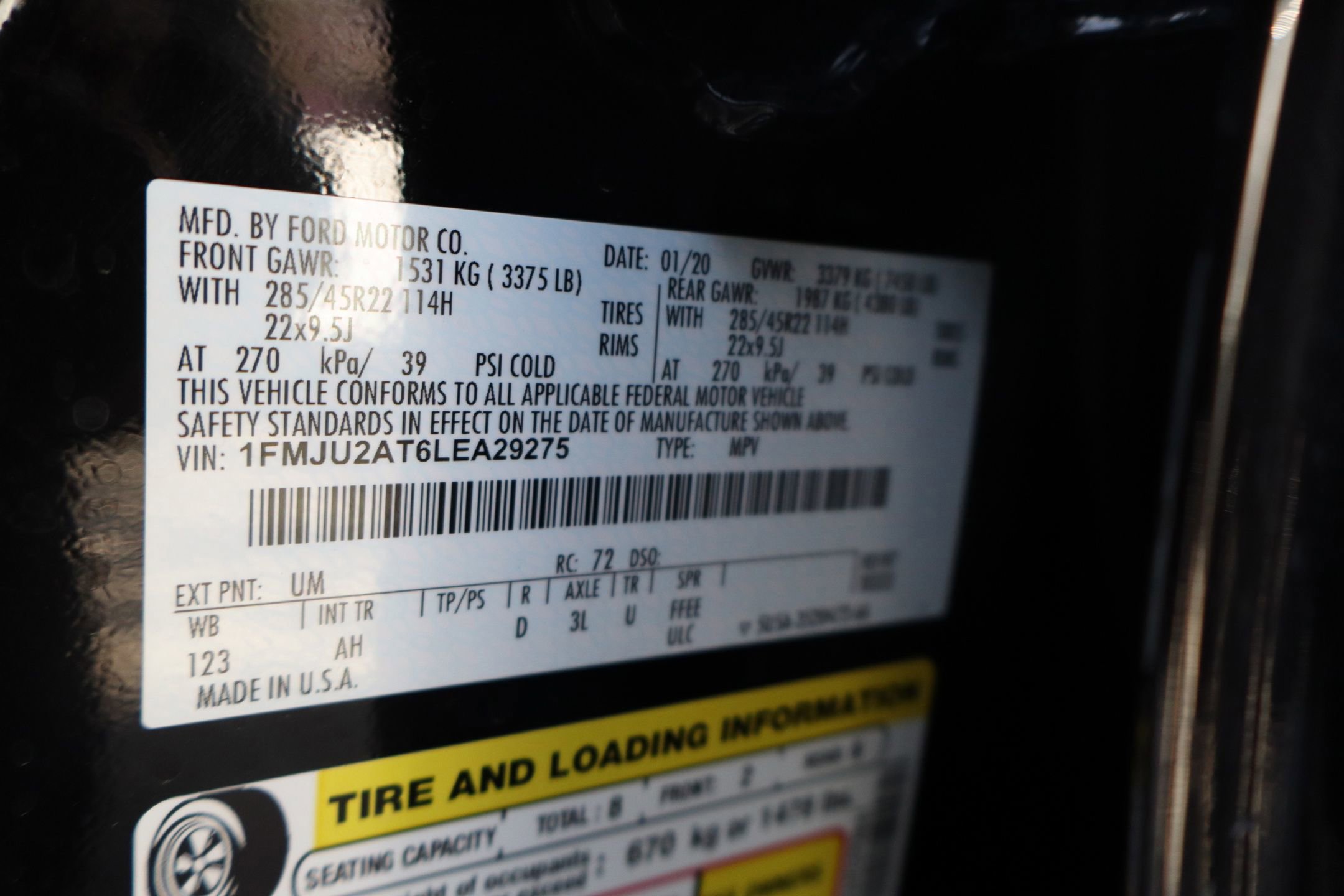 Certified 2020 Ford Expedition Limited image 33