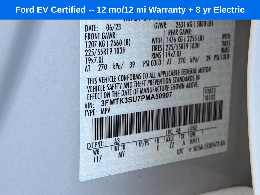 Certified 2023 Ford Mustang Mach-E Premium AWD/4WD image 36