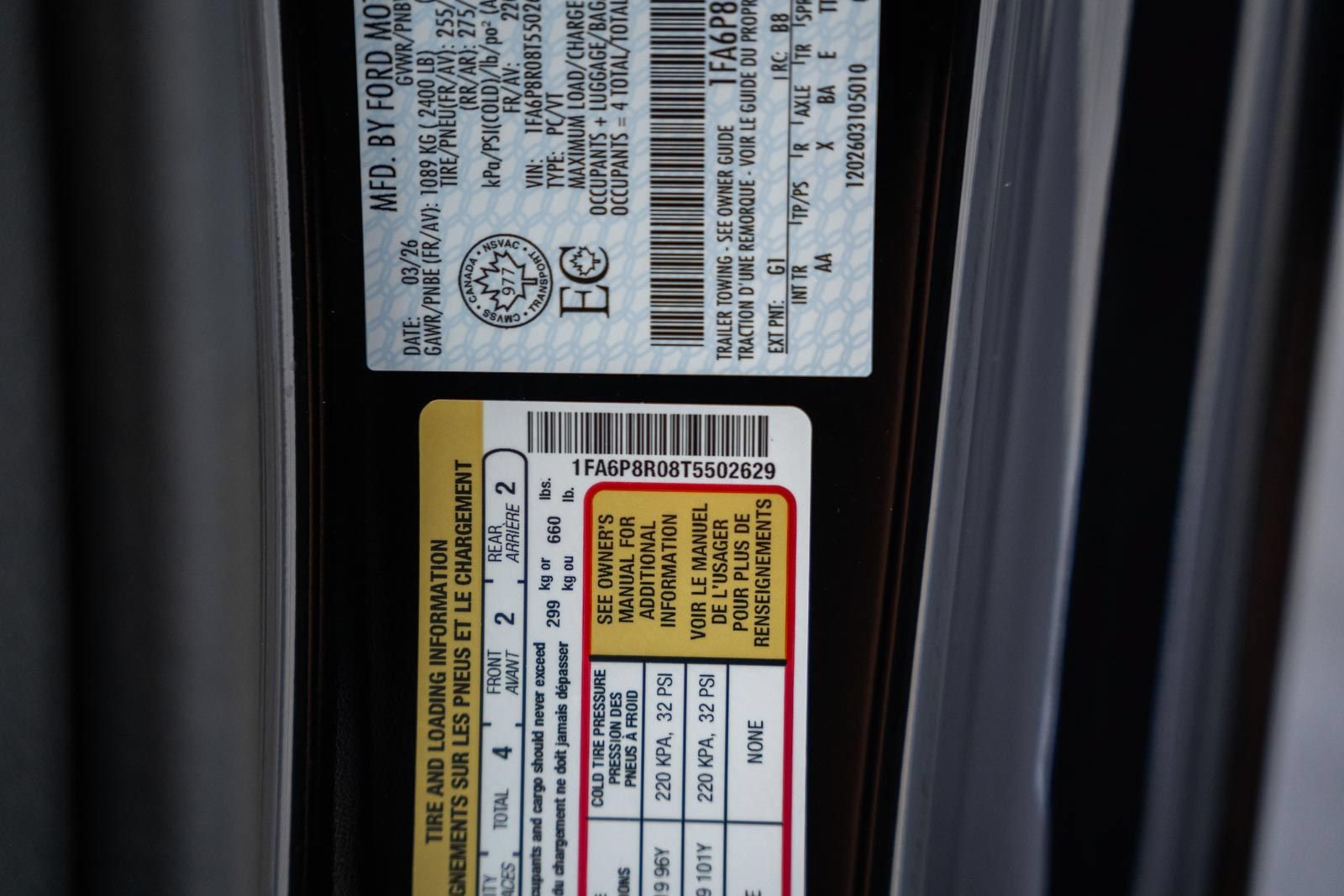 Certified 2026 Ford Mustang Dark Horse RWD image 38