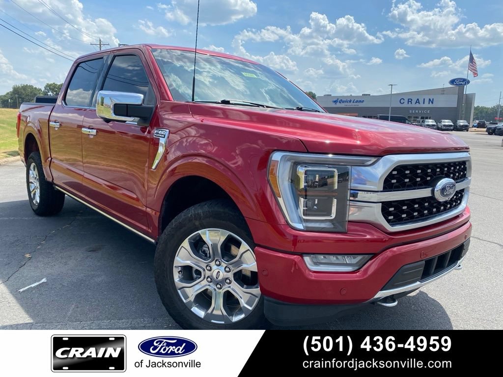 Certified 2022 Ford F150 Platinum w/ Equipment Group 701A High AWD/4WD image 1