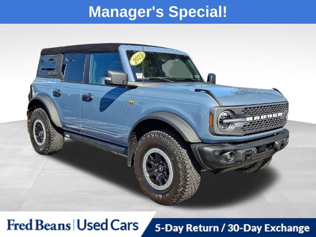 Certified 2023 Ford Bronco Badlands w/ Sasquatch Package