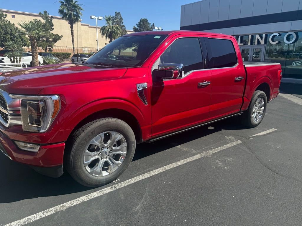 Certified 2022 Ford F150 Platinum