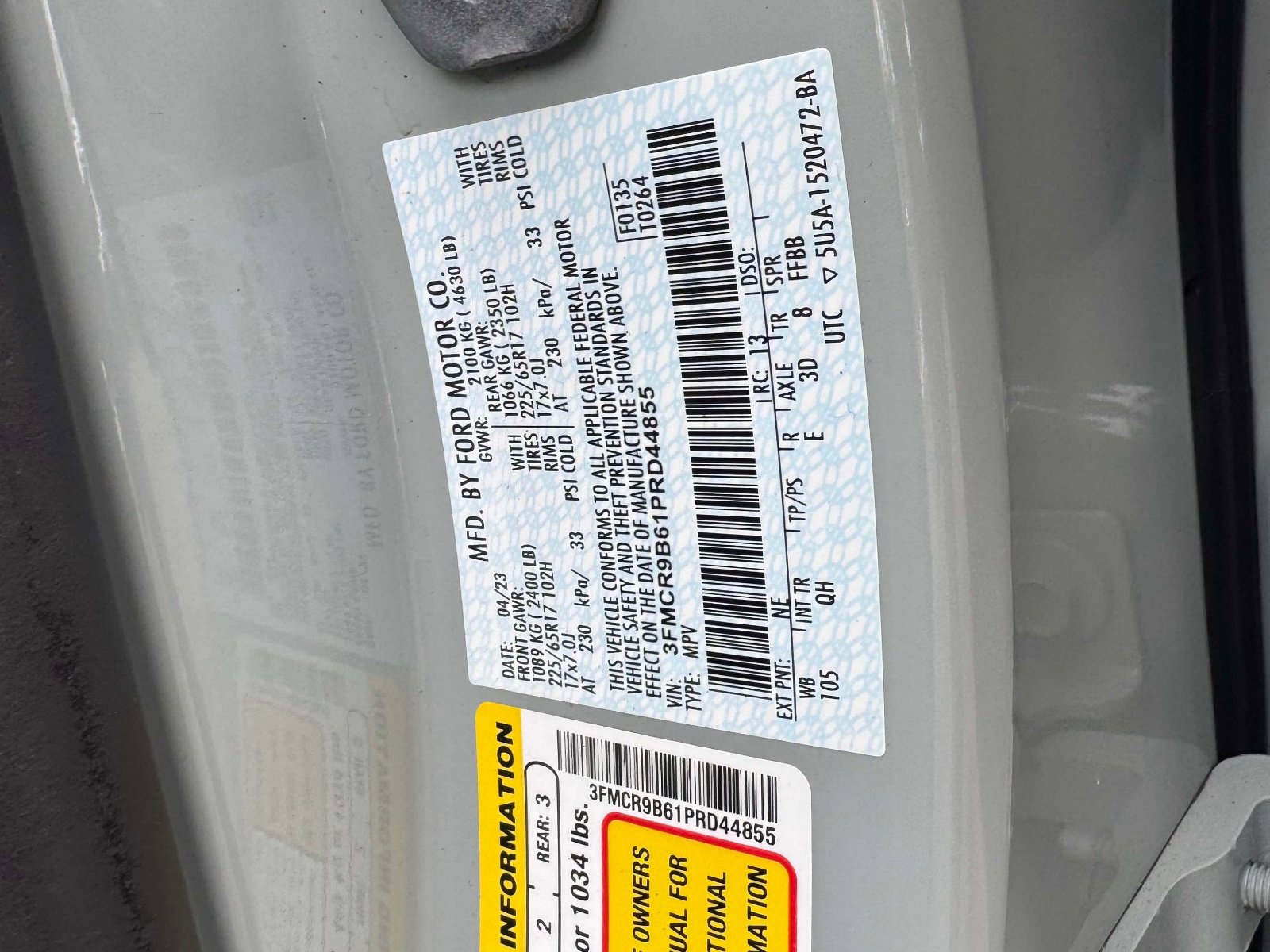 Certified 2023 Ford Bronco Sport Big Bend w/ Convenience Package image 27