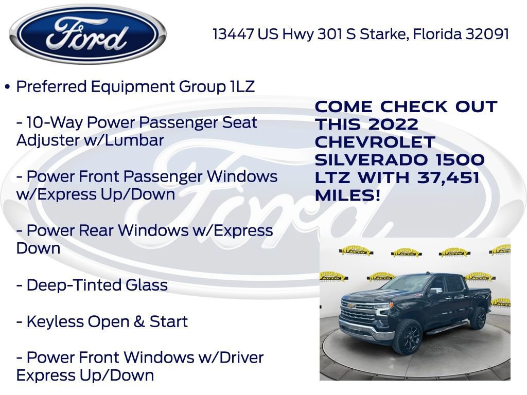 Used 2022 Chevrolet Silverado 1500 LTZ image 20