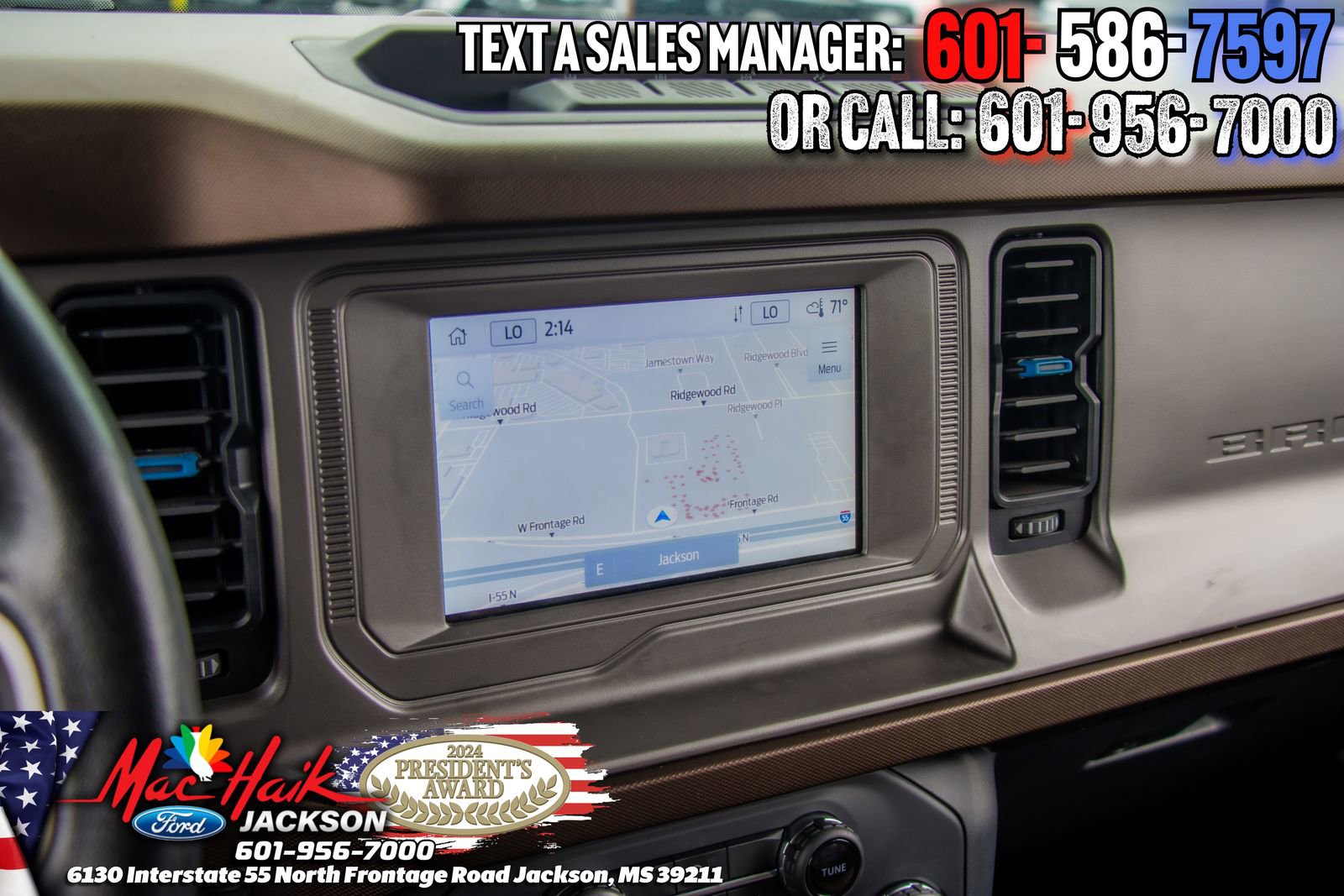 Certified 2022 Ford Bronco Outer Banks w/ Sasquatch Package AWD/4WD image 15