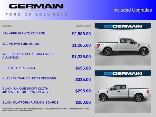 Certified 2023 Ford F150 XL w/ STX Appearance Package AWD/4WD image 38