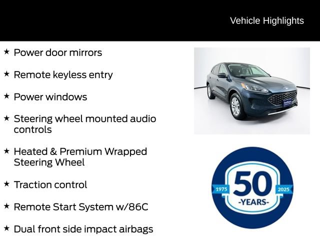 Certified 2022 Ford Escape SE w/ Convenience Package AWD/4WD image 21