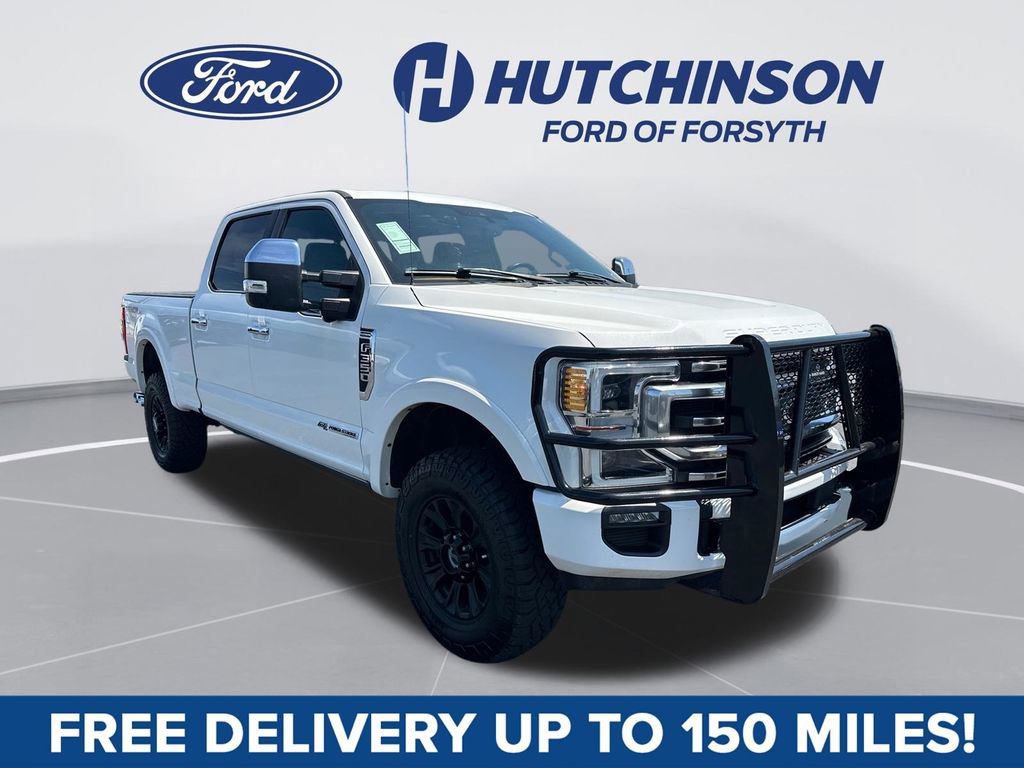Certified 2020 Ford F350 Platinum w/ Tremor Off-Road Package AWD/4WD image 1