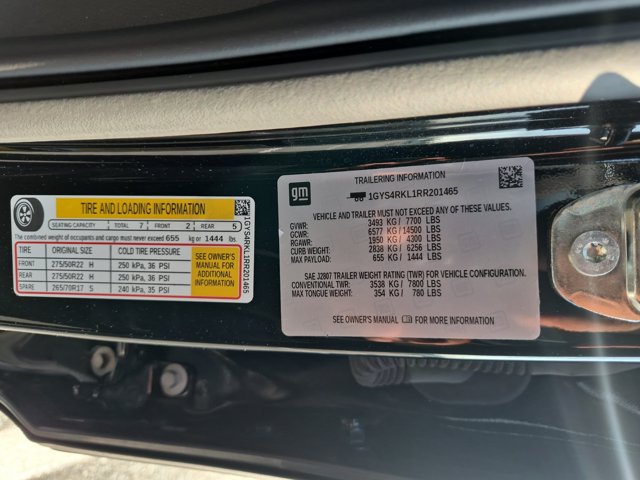 Used 2024 Cadillac Escalade ESV Sport Platinum w/ LPO, ONYX Package AWD/4WD image 40