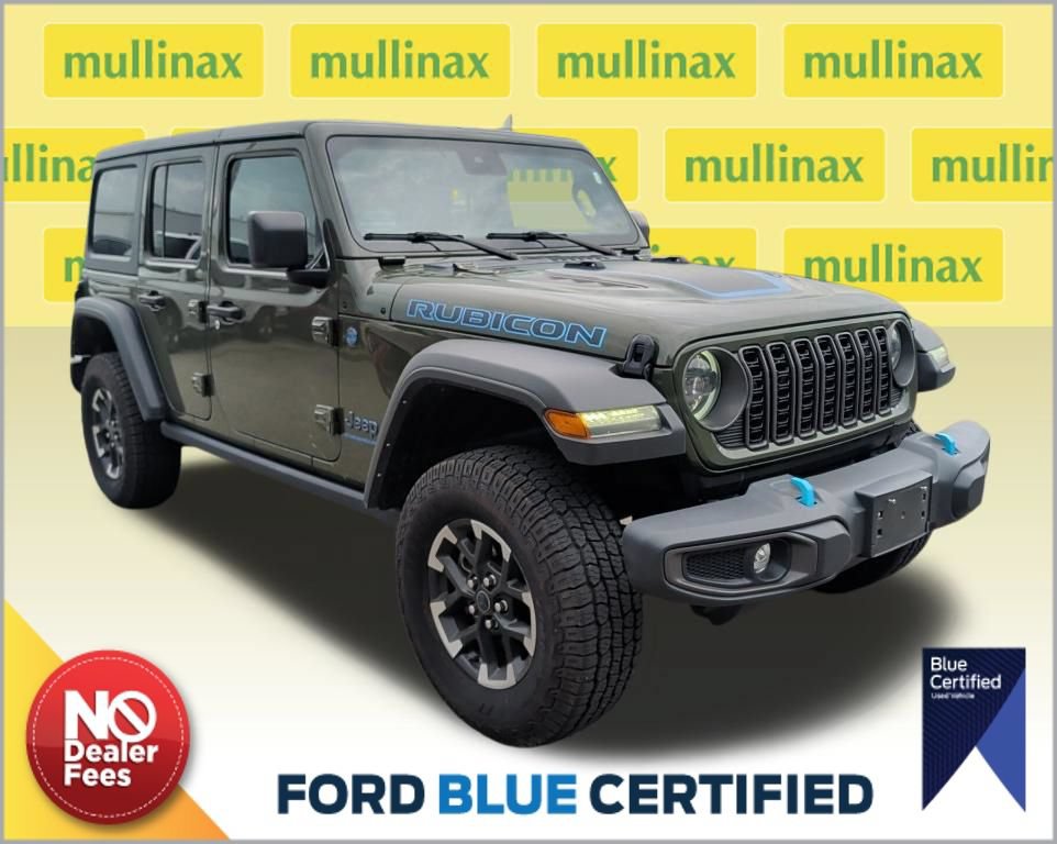 Used 2024 Jeep Wrangler Unlimited Rubicon 4xe AWD/4WD image 1