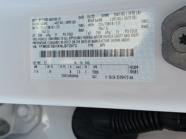 Certified 2022 Ford Bronco Outer Banks AWD/4WD image 35