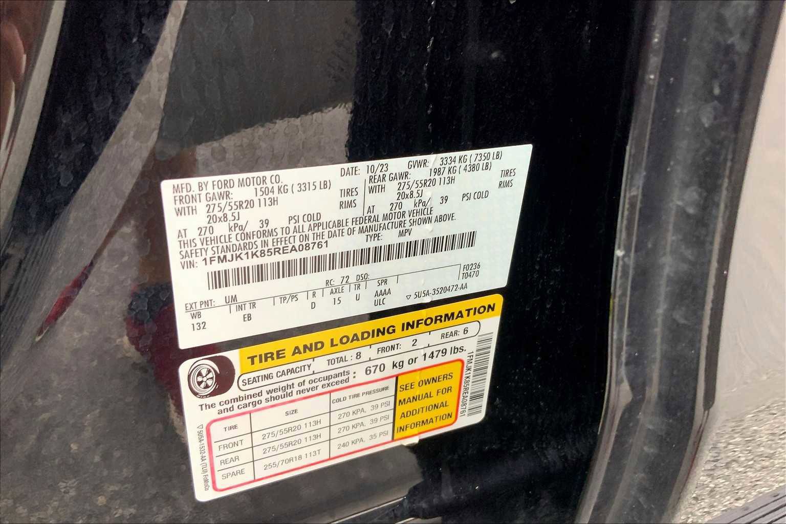 Certified 2024 Ford Expedition Max Limited image 31