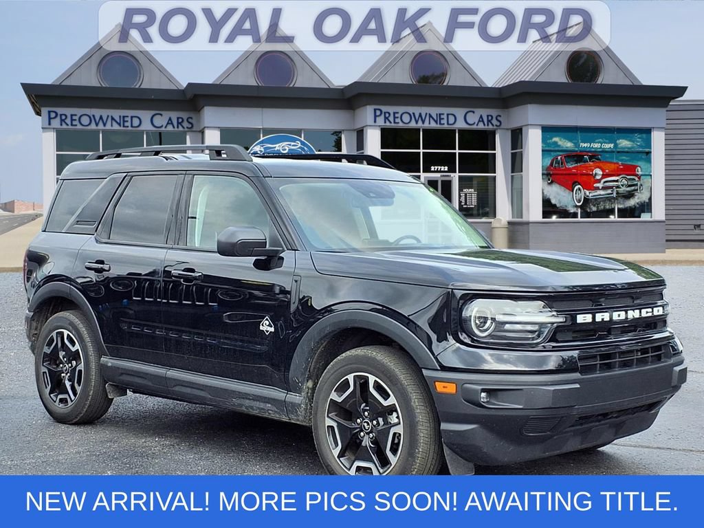 Certified 2023 Ford Bronco Sport Outer Banks