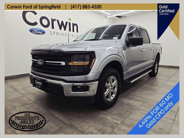 Certified 2025 Ford F150 XLT w/ Equipment Group 301A Standard