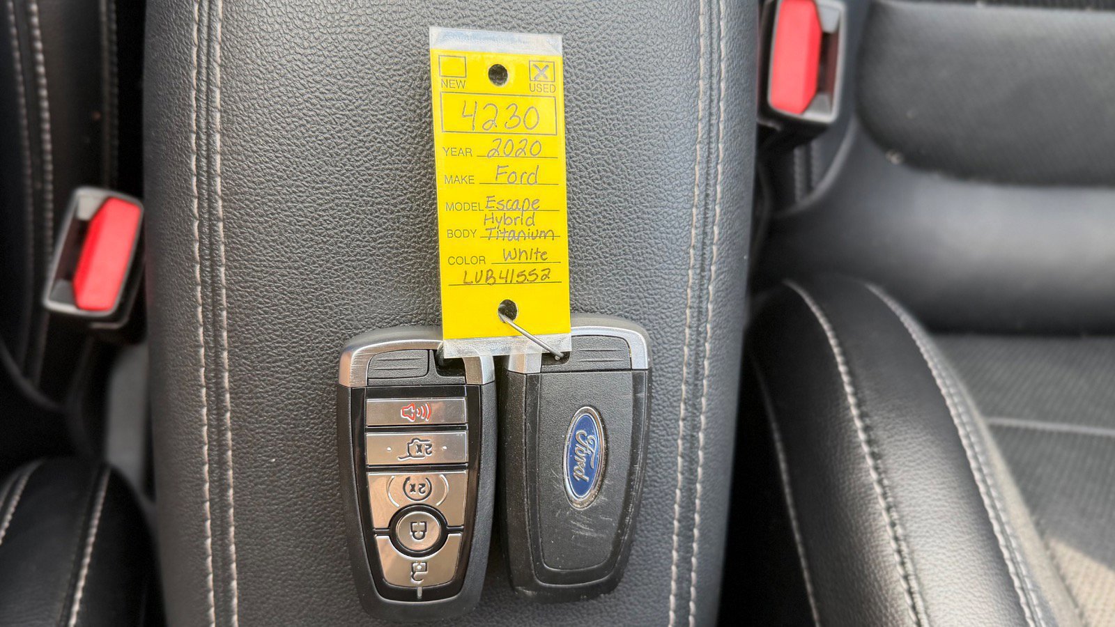 Certified 2020 Ford Escape Titanium w/ Titanium Premium Package 2.0 FWD image 42