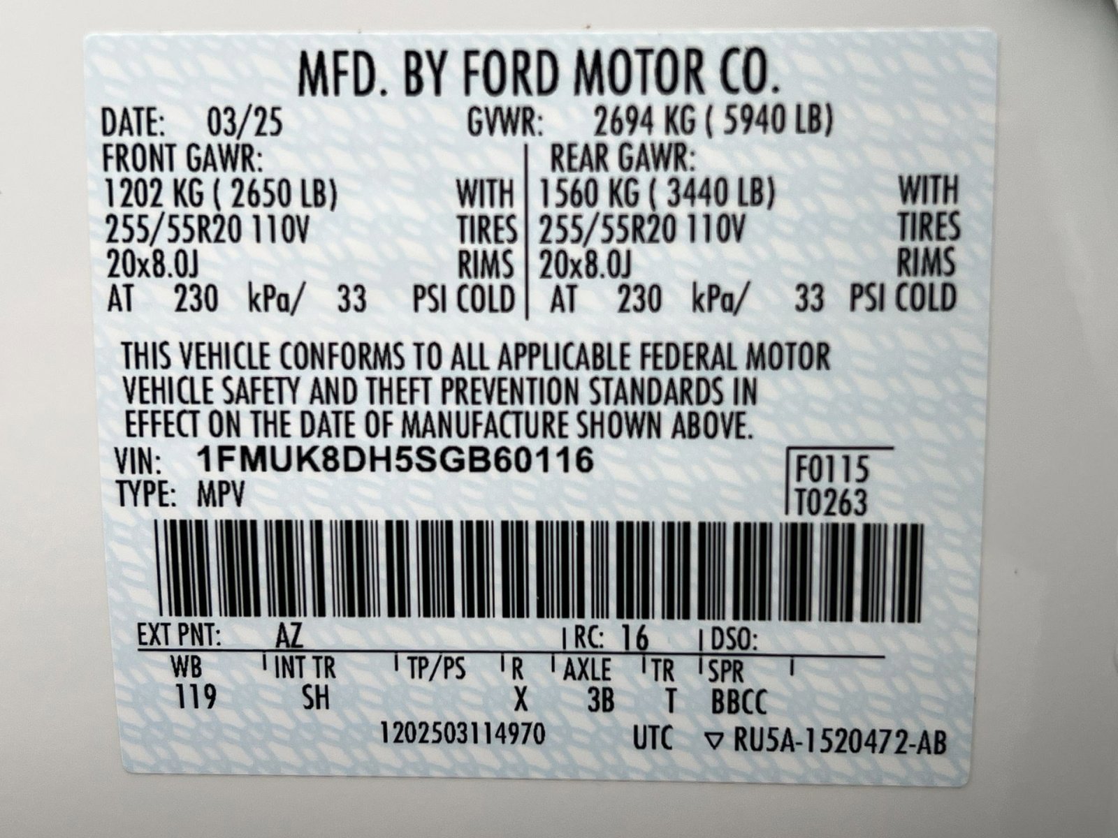 Certified 2025 Ford Explorer Active w/ Active Comfort Package image 29