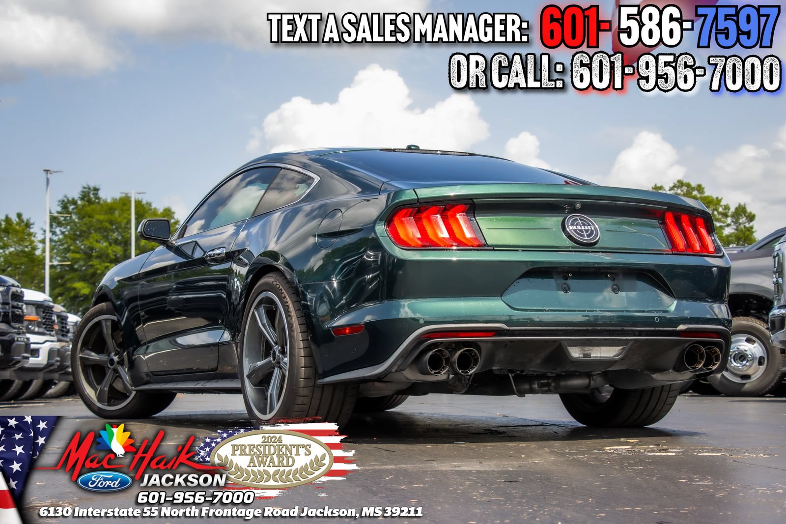 Certified 2019 Ford Mustang Bullitt w/ Bullitt Electronics Package RWD image 4