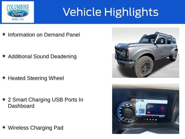 Certified 2023 Ford Bronco Wildtrak AWD/4WD image 16
