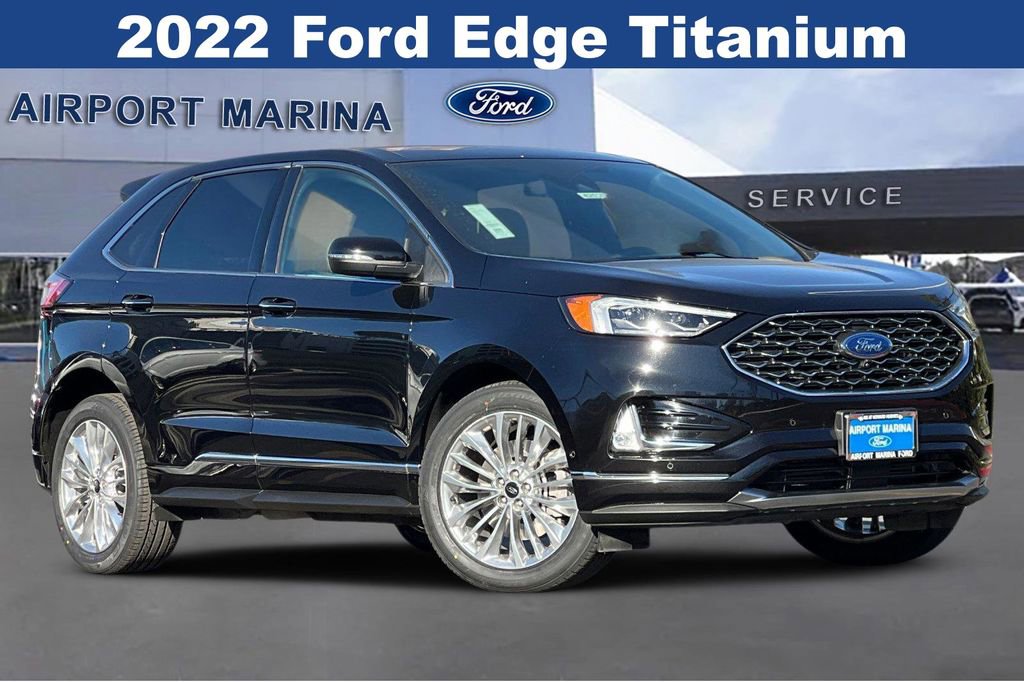 Certified 2022 Ford Edge Titanium w/ Equipment Group 301A image 2