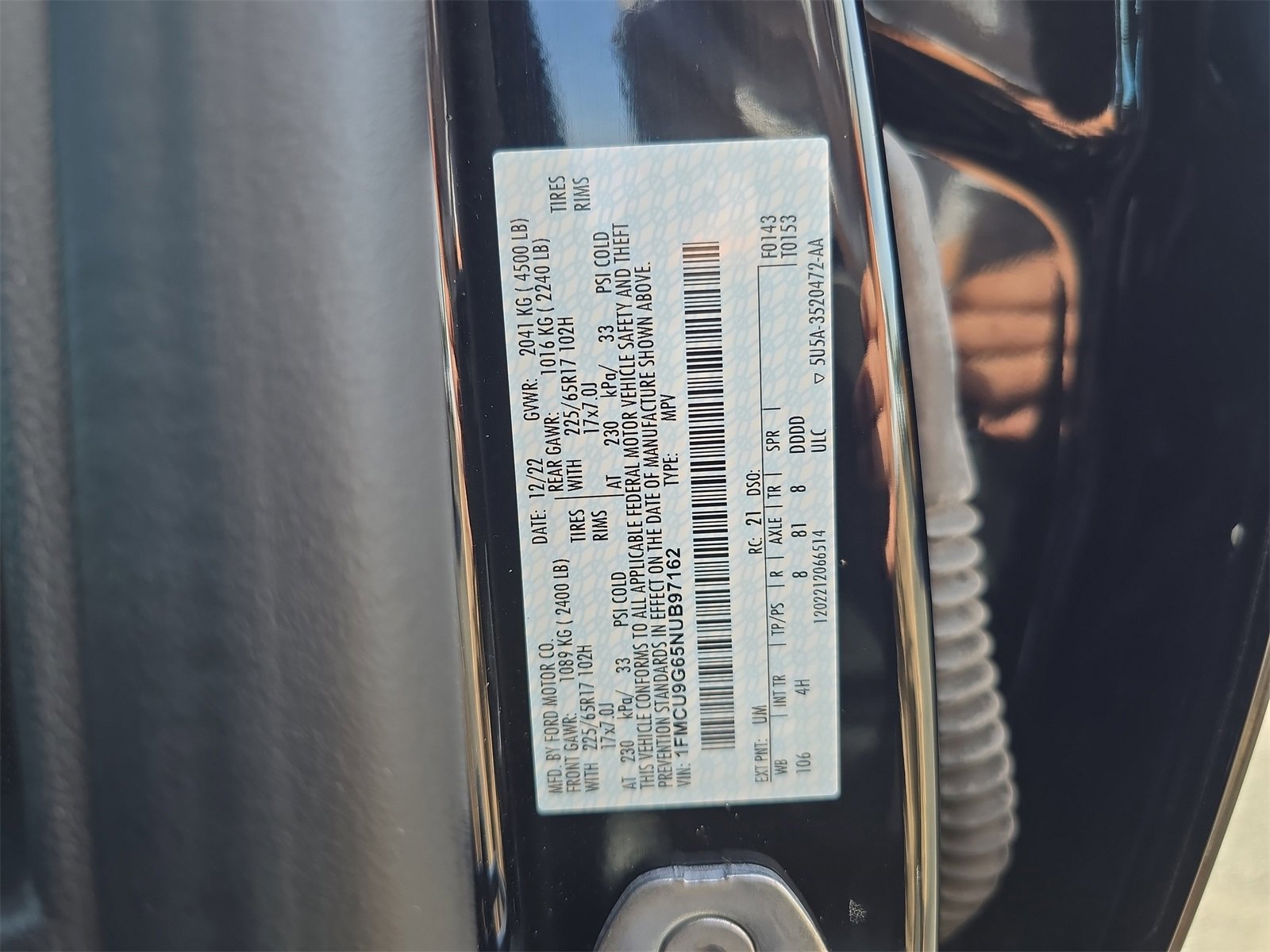 Certified 2022 Ford Escape SE w/ Convenience Package image 28