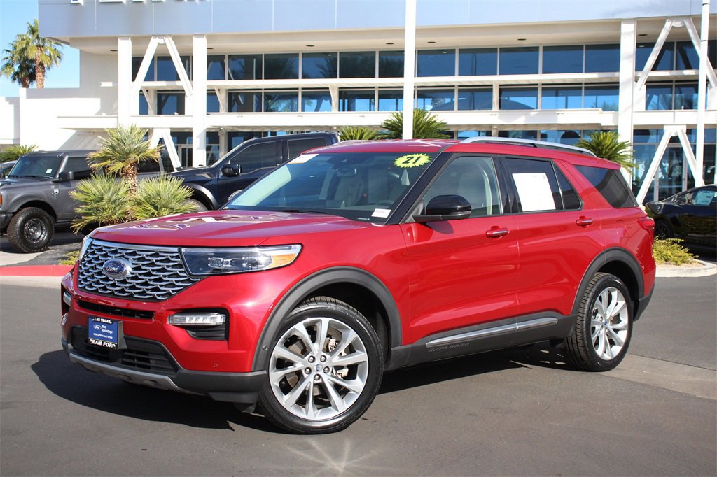 Certified 2021 Ford Explorer Platinum w/ Equipment Group 601A image 1