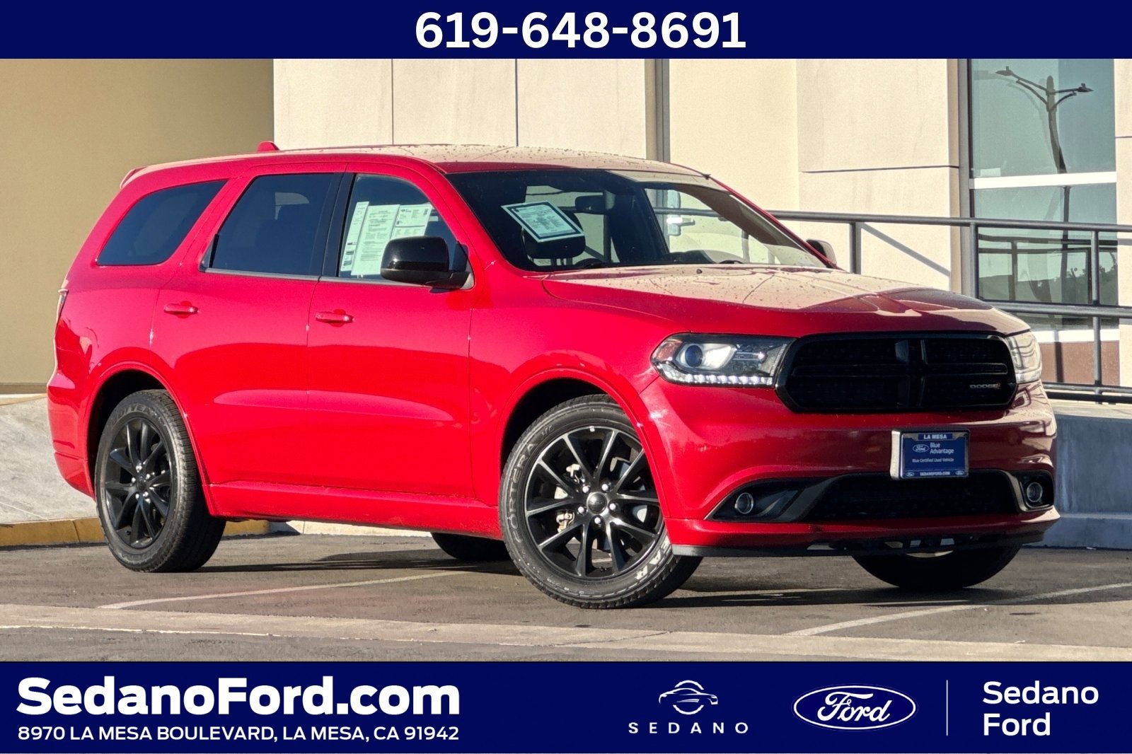 Used 2018 Dodge Durango SXT w/ Quick Order Package 2BB image 1
