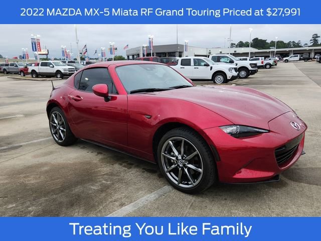Used 2022 MAZDA MX-5 Miata RF Grand Touring RWD image 1