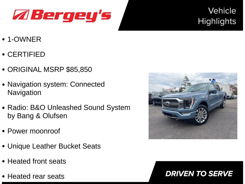 Certified 2023 Ford F150 Limited AWD/4WD image 5