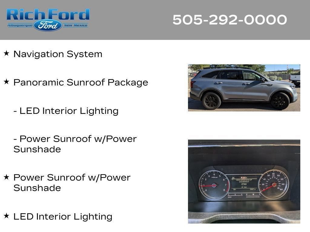 Used 2022 Kia Sorento S w/ Panoramic Sunroof Package AWD/4WD image 12