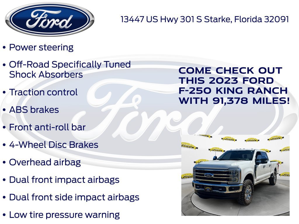 Certified 2023 Ford F250 King Ranch w/ Chrome Package AWD/4WD image 27