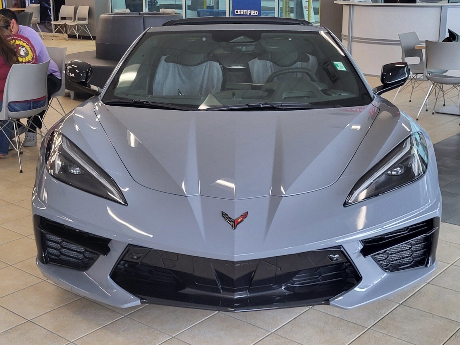 Used 2024 Chevrolet Corvette Stingray Preferred Cpe w/ Stealth Interior Trim Package image 4