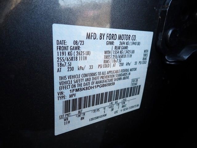 Certified 2023 Ford Explorer XLT image 21