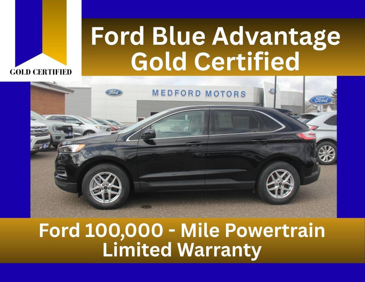 Certified 2024 Ford Edge SEL