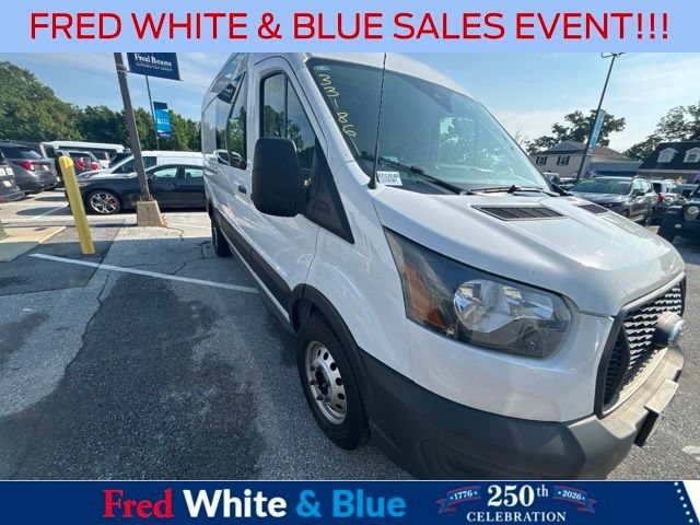 Certified 2023 Ford Transit 250 Medium Roof AWD w/ Load Area Protection Package image 1
