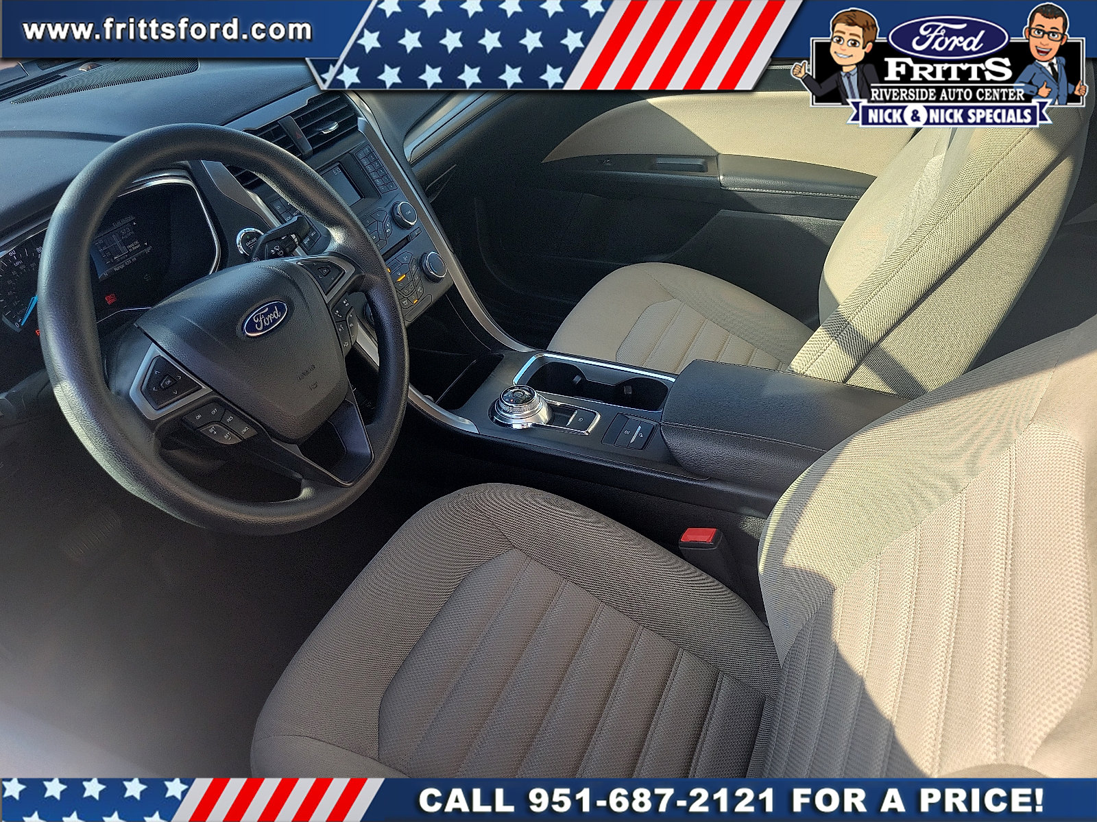Certified 2017 Ford Fusion S FWD image 4