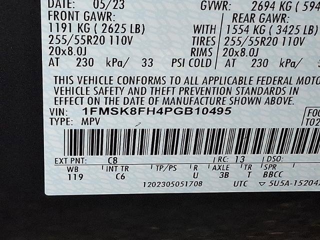 Certified 2023 Ford Explorer Limited w/ Limited Technology Package image 28