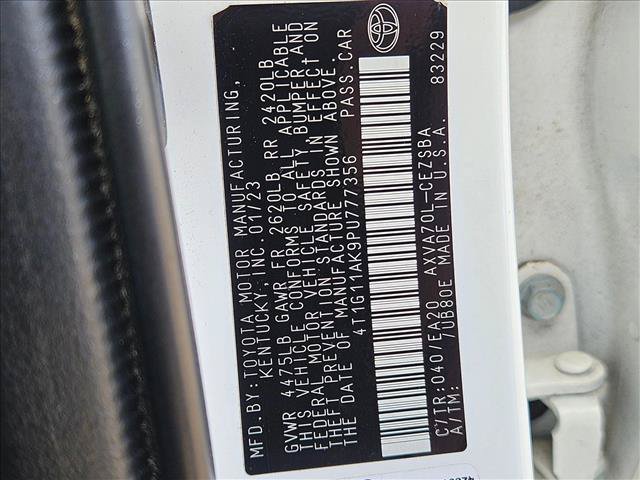 Used 2023 Toyota Camry SE FWD image 23