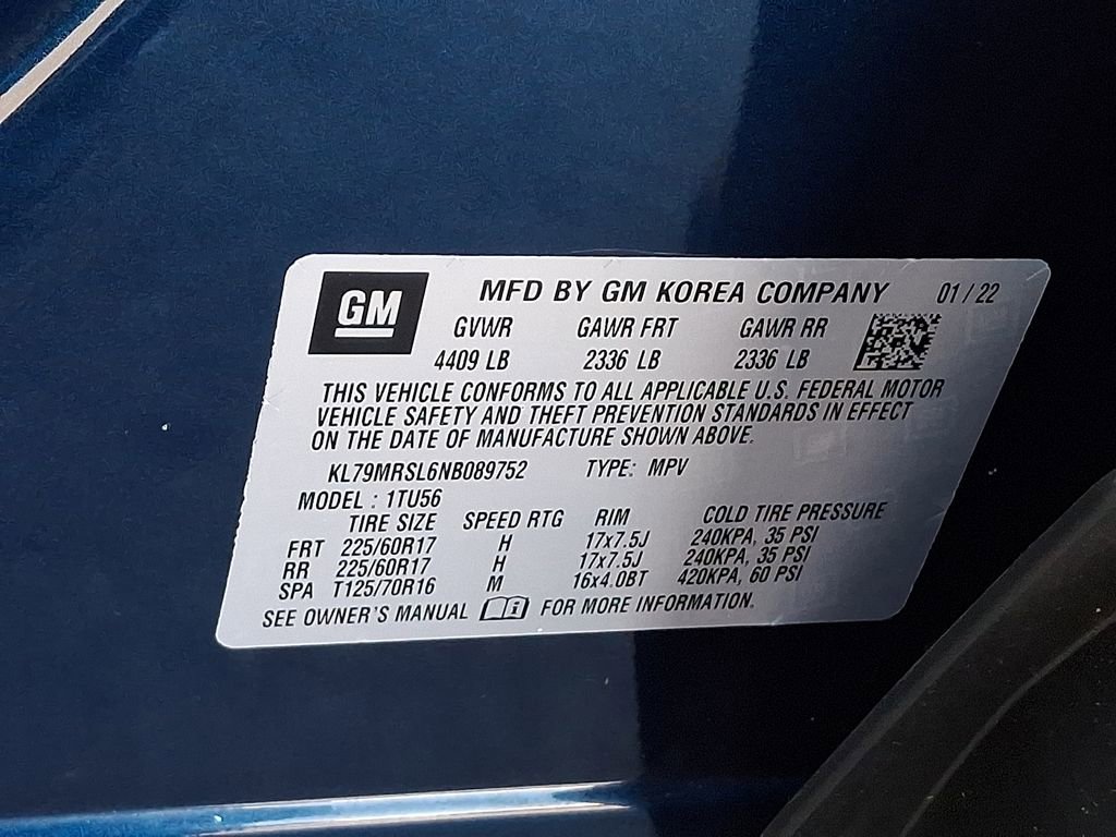 Used 2022 Chevrolet TrailBlazer LT image 26