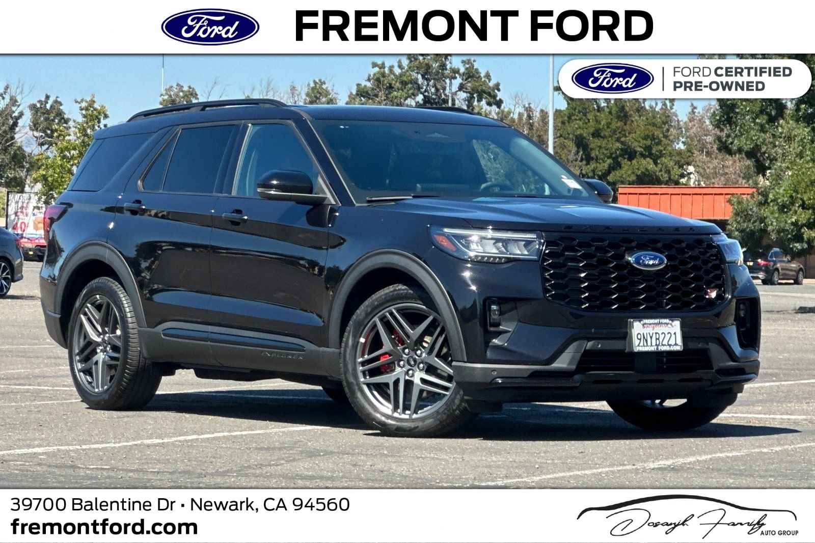 Certified 2025 Ford Explorer ST