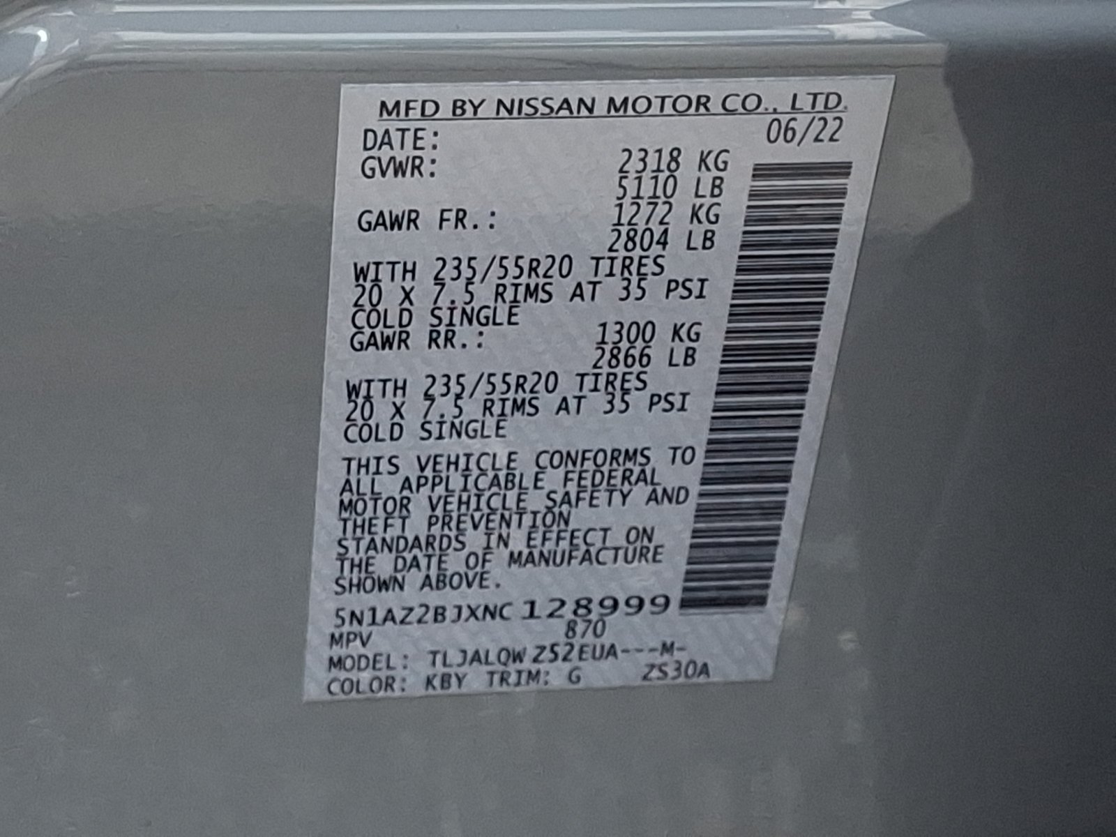 Used 2022 Nissan Murano SV w/ SV Midnight Edition Package FWD image 27