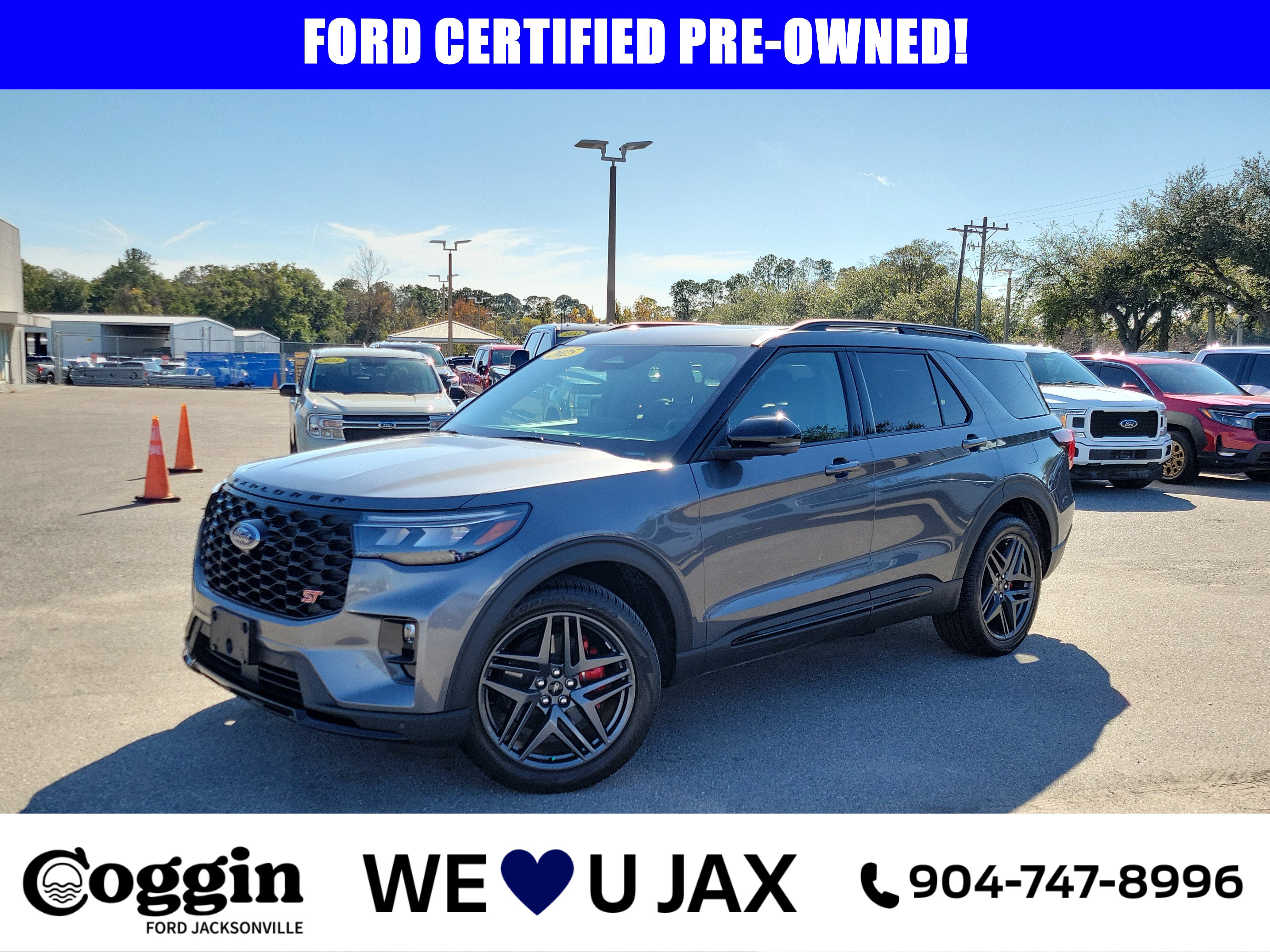 Certified 2025 Ford Explorer ST w/ Sun And Sound Package