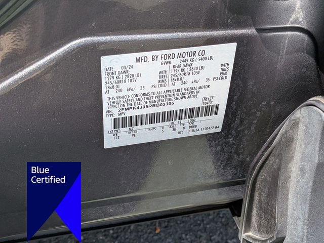 Certified 2024 Ford Edge SEL image 37