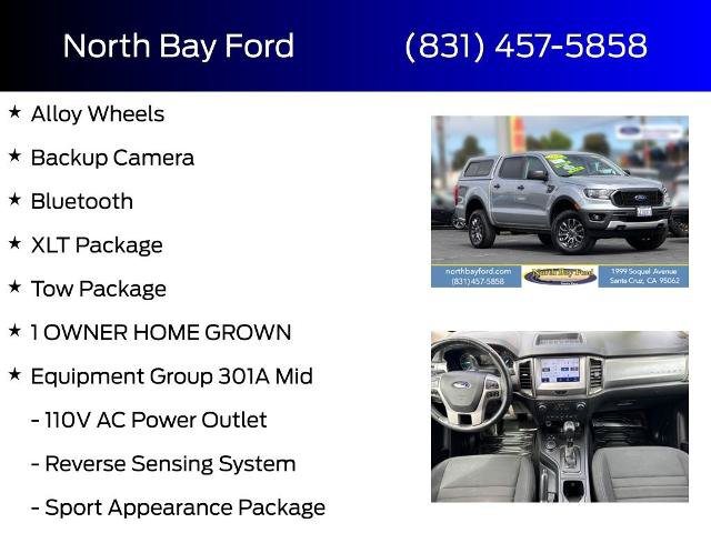 Certified 2021 Ford Ranger XLT w/ Equipment Group 301A Mid AWD/4WD image 4
