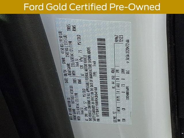 Certified 2024 Ford Transit 250 Low Roof w/ Exterior Upgrade Package RWD image 29